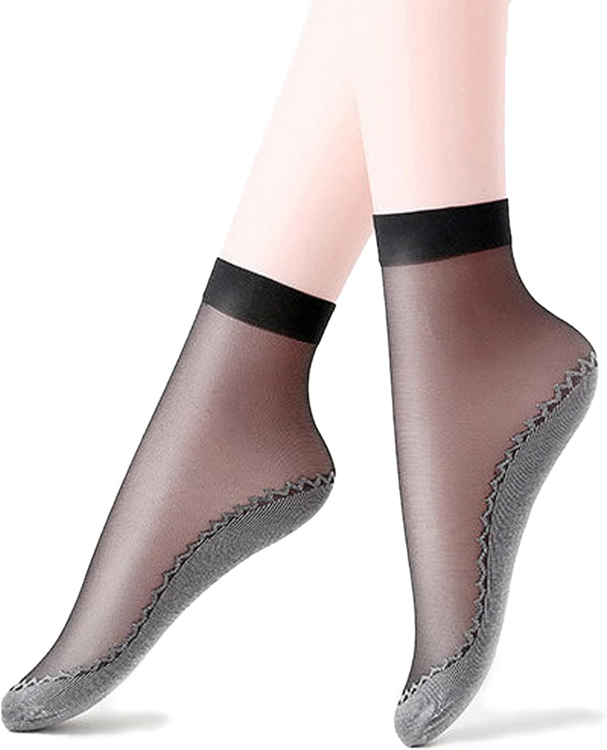Silk Sock Bamboo - 10/20 Pairs Silky Nylon soft &