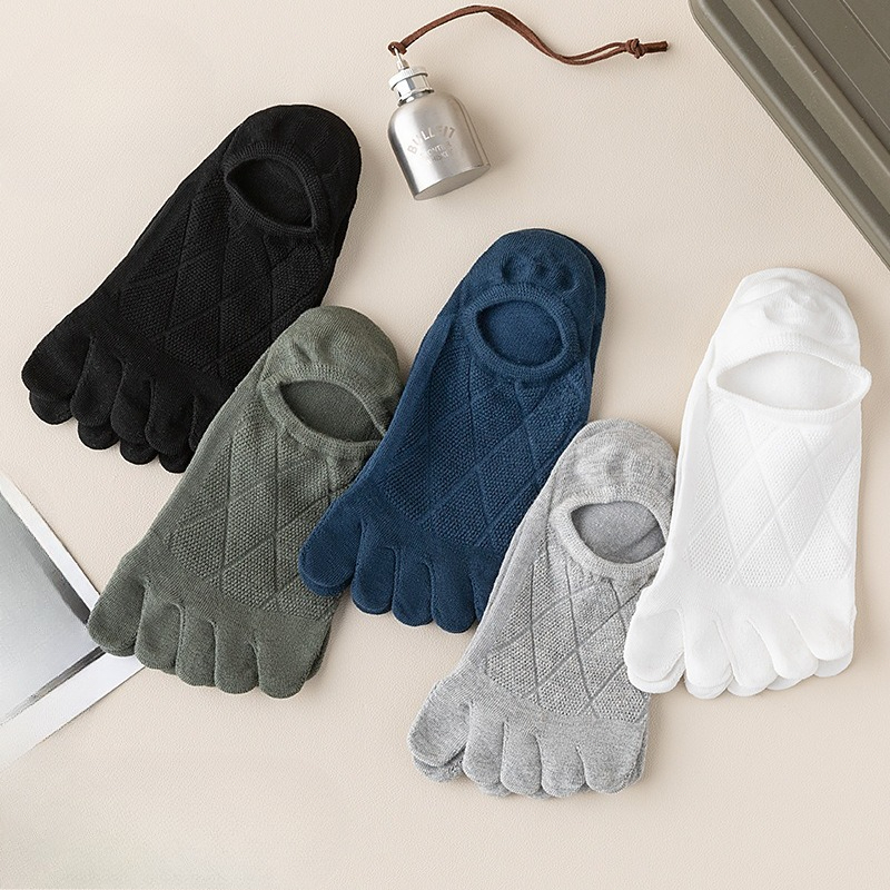 Toe Sock Split - 5 pairs men's spring summer thin