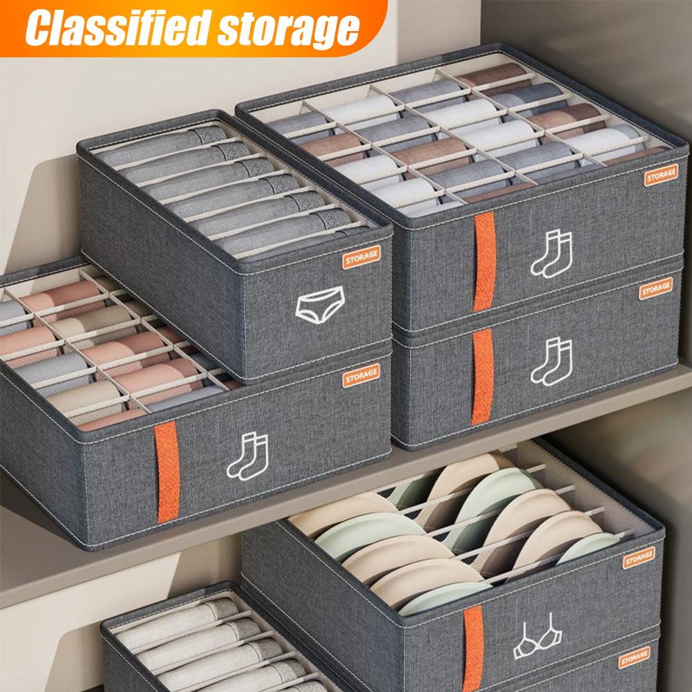 20 Grids Sock Drawer Organizer - Sock Organizer Tray บทวิจารณ์และราคา