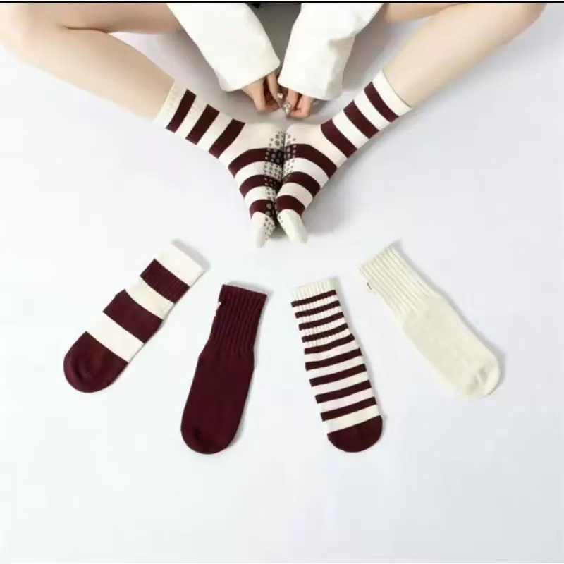 1/5Pairs Professional Anti-Sli - Grip Sock Yoga บทวิจารณ์และราคา