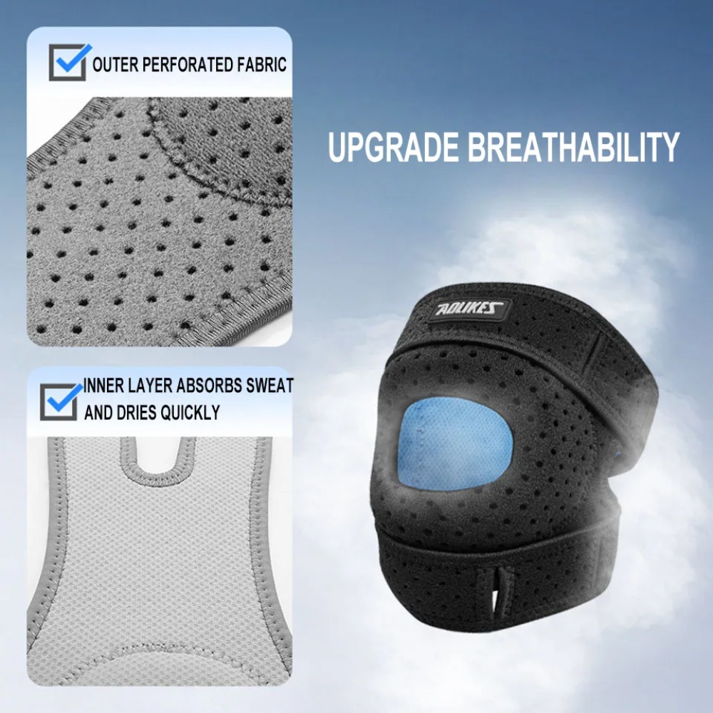 New 1PCS Patella Knee Brace Co - Compression Sleeve Calf บทวิจารณ์และราคา