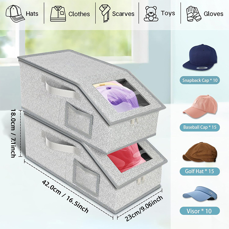 Foldable Zipper Baseball Cap S - Sock Organizer Tray บทวิจารณ์และราคา