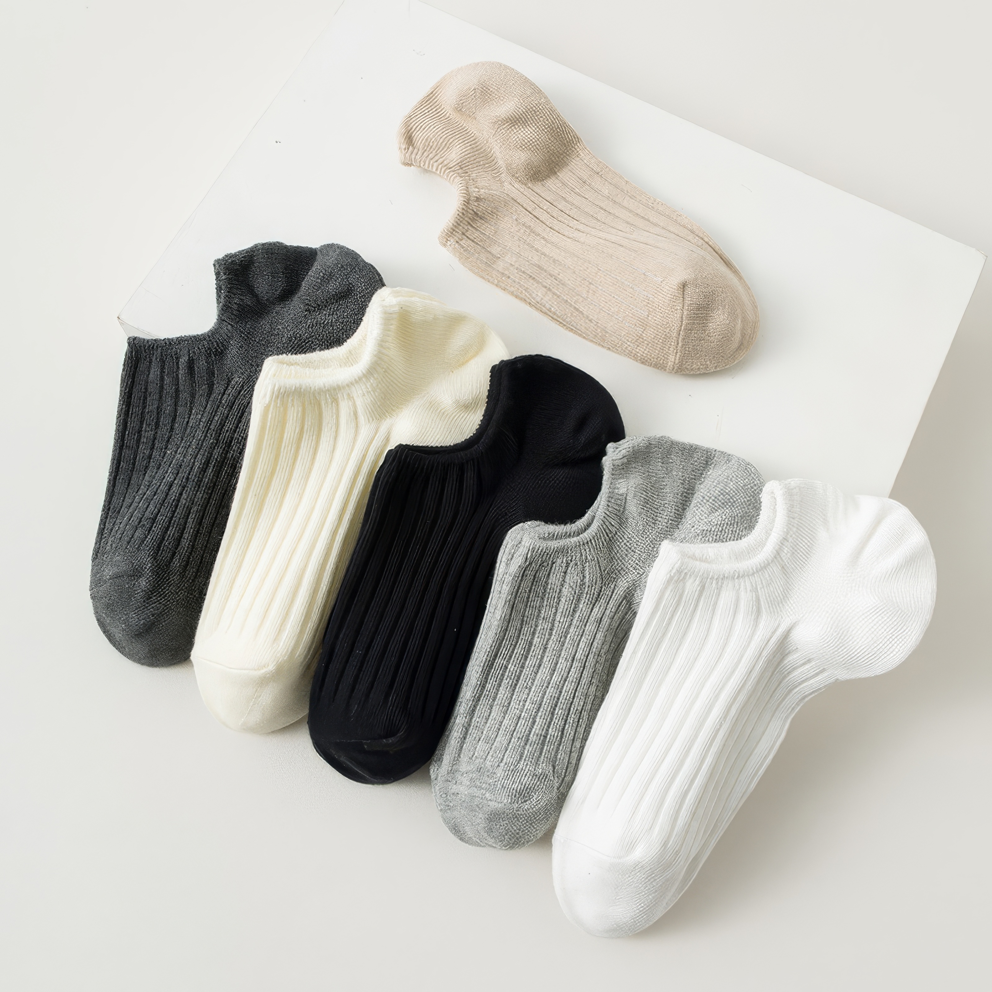 No-Show Socks for Loafers, Low - Invisibility Sock Loafer บทวิจารณ์และราคา