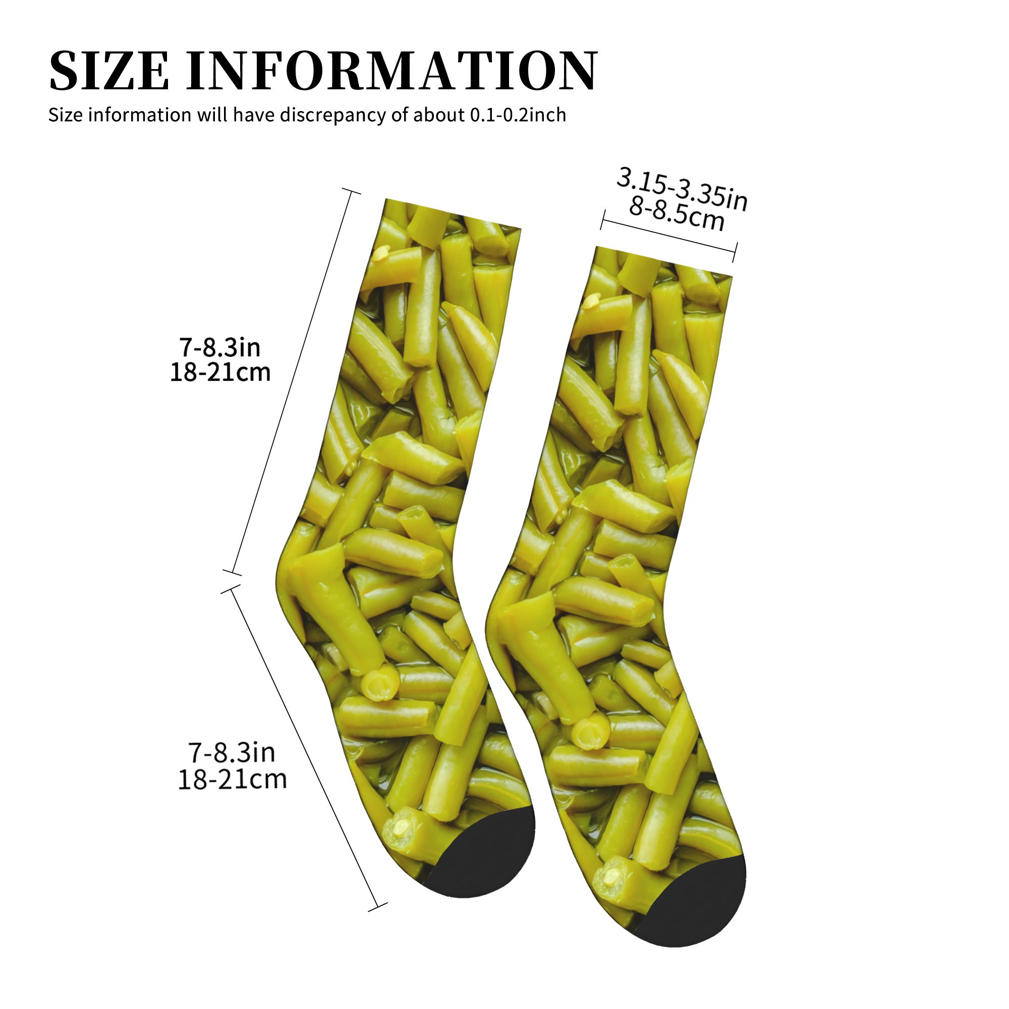 Green Beans Healthy Food  Dres - Dress Sock Men บทวิจารณ์และราคา