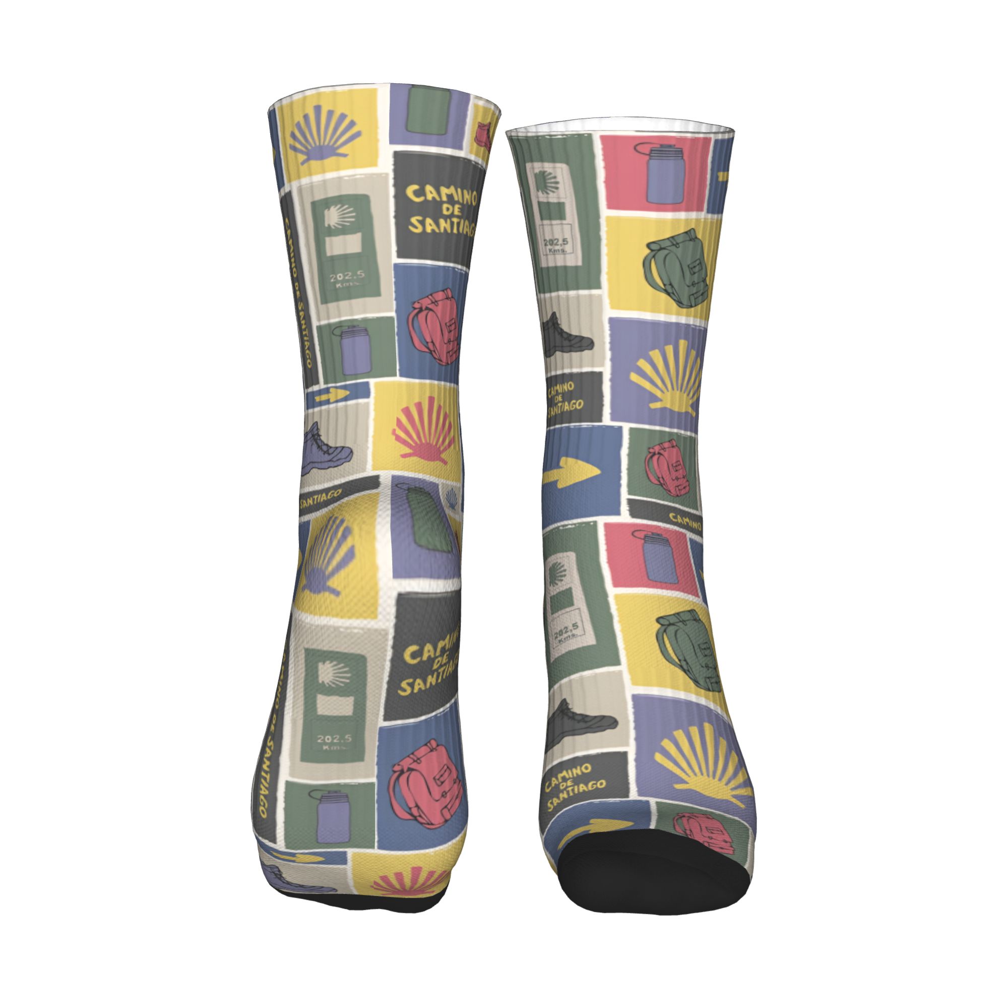 Fun Men's Buen Camino de Santi - Dress Sock Men บทวิจารณ์และราคา