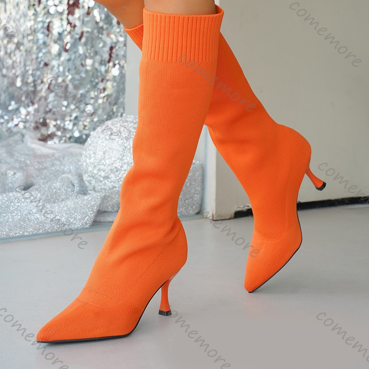 Comemore Women's 2026 Spring A - Knee High Sock Women บทวิจารณ์และราคา