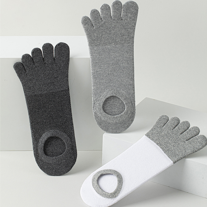 5 Pairs Men's No Show Toe Sock - Toe Sock Split บทวิจารณ์และราคา