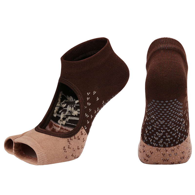 Non-Slip Split-Toe Yoga Socks  - Grip Sock Yoga บทวิจารณ์และราคา