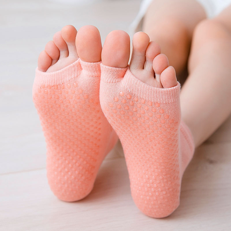 Non-Slip Split-Toe Yoga Socks  - Grip Sock Yoga บทวิจารณ์และราคา