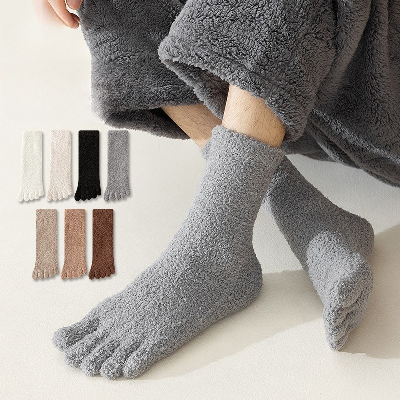 1 Pairs Men's Thermal Toe Sock - Thermal Sock Winter บทวิจารณ์และราคา