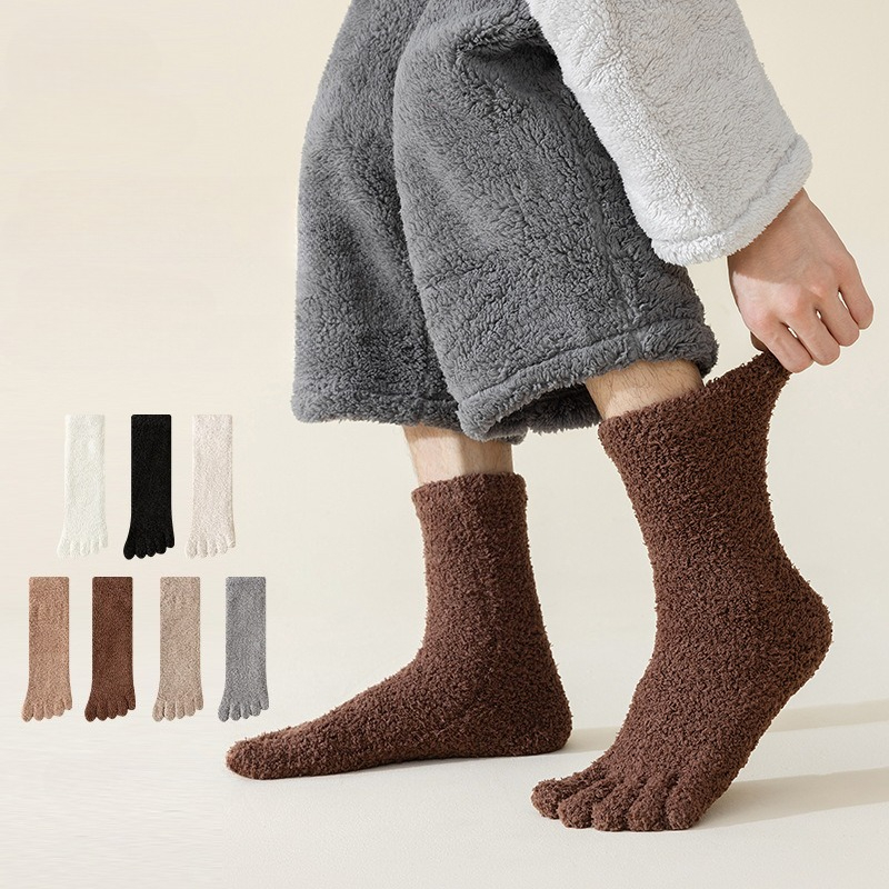 1 Pairs Men's Thermal Toe Sock - Thermal Sock Winter บทวิจารณ์และราคา