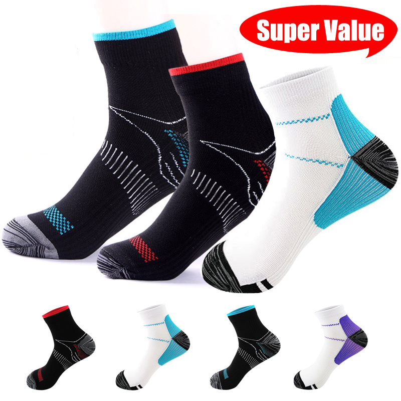 1Pairs Plantar Fasciitis Socks - Ankle Brace Sock บทวิจารณ์และราคา