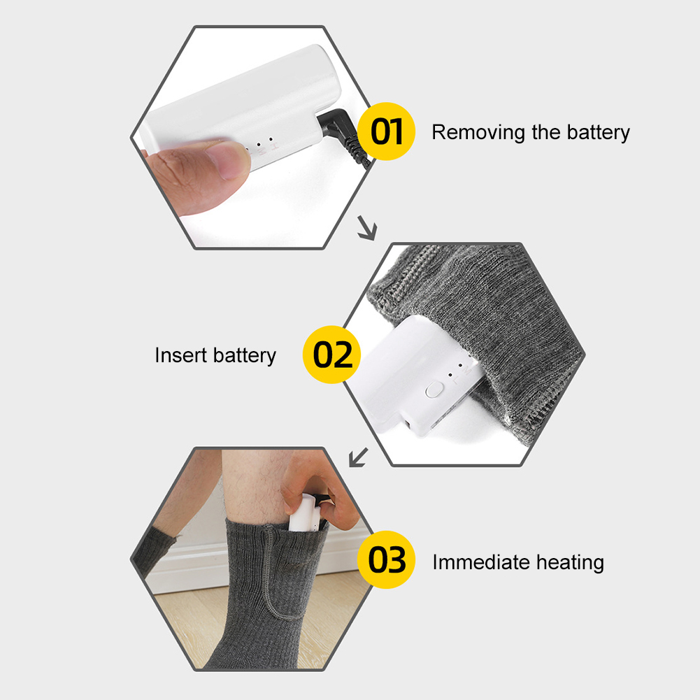 Unisex Thermal Insulated Socks - Thermal Sock Winter บทวิจารณ์และราคา