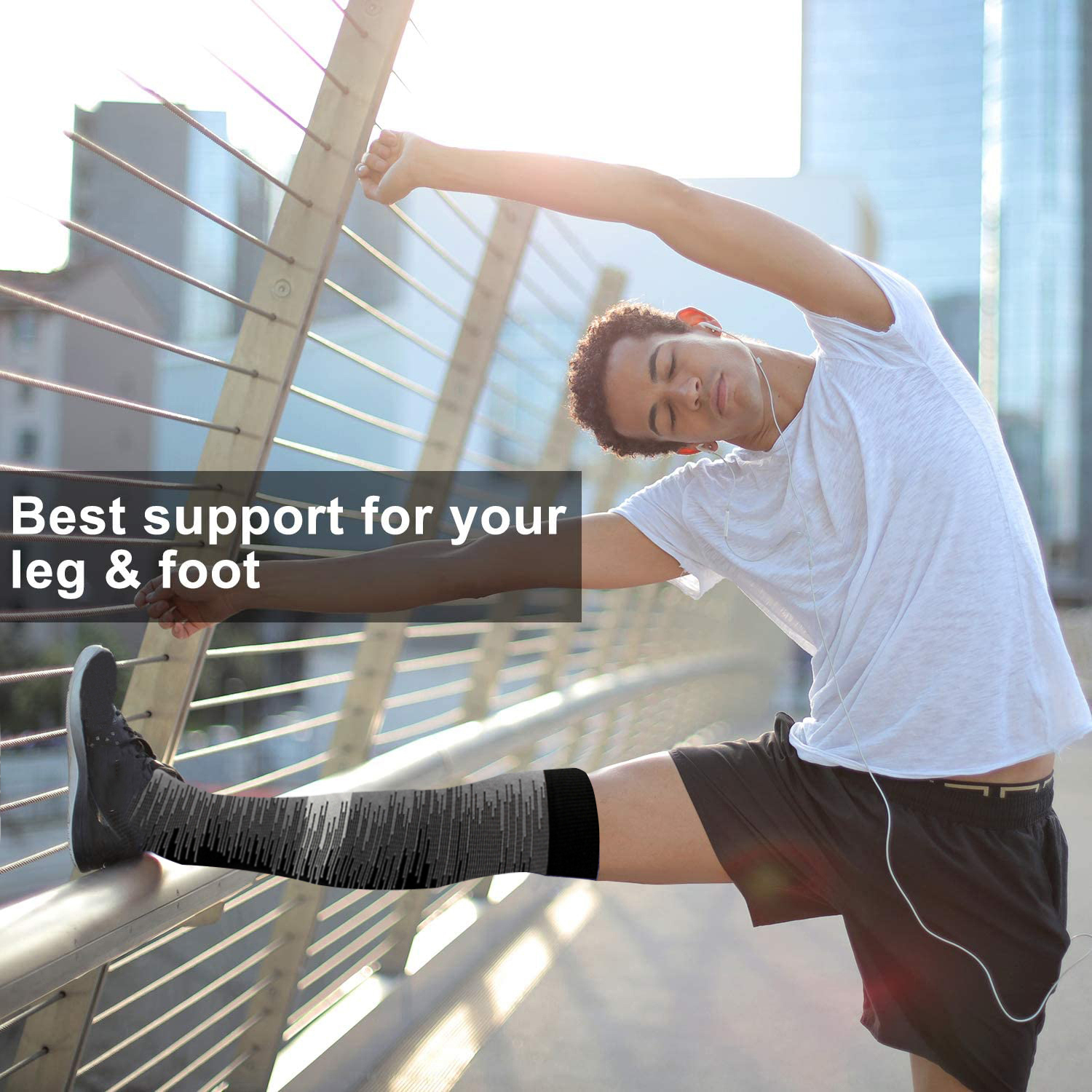4Pairs Football Soccer Stockin - Compression Sock Medical บทวิจารณ์และราคา