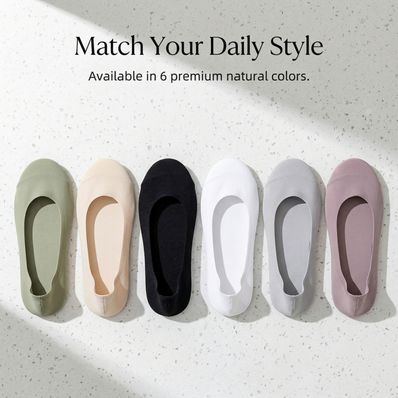 5Pair-Set Non-Slip Women Invis - Invisibility Sock Loafer บทวิจารณ์และราคา