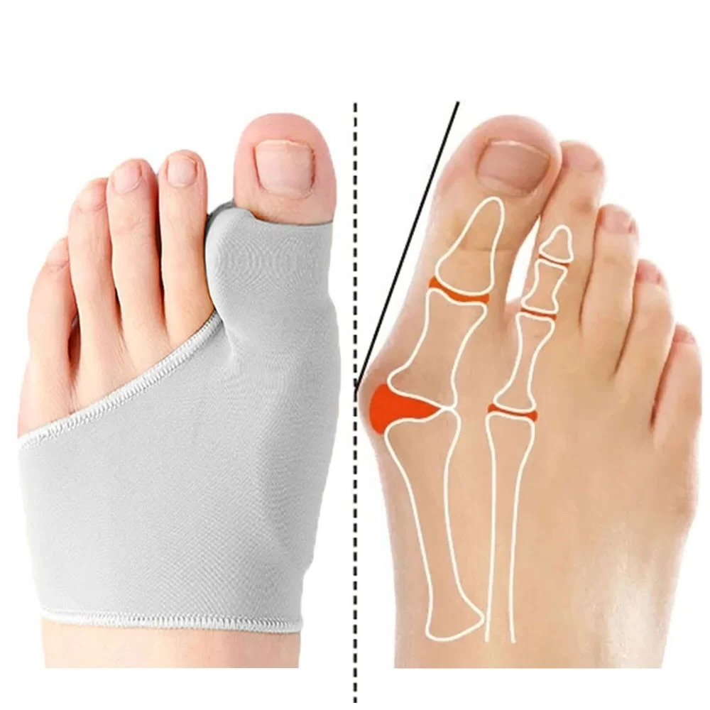 1/2Pair Toe Separator Hallux V - Ankle Brace Sock บทวิจารณ์และราคา