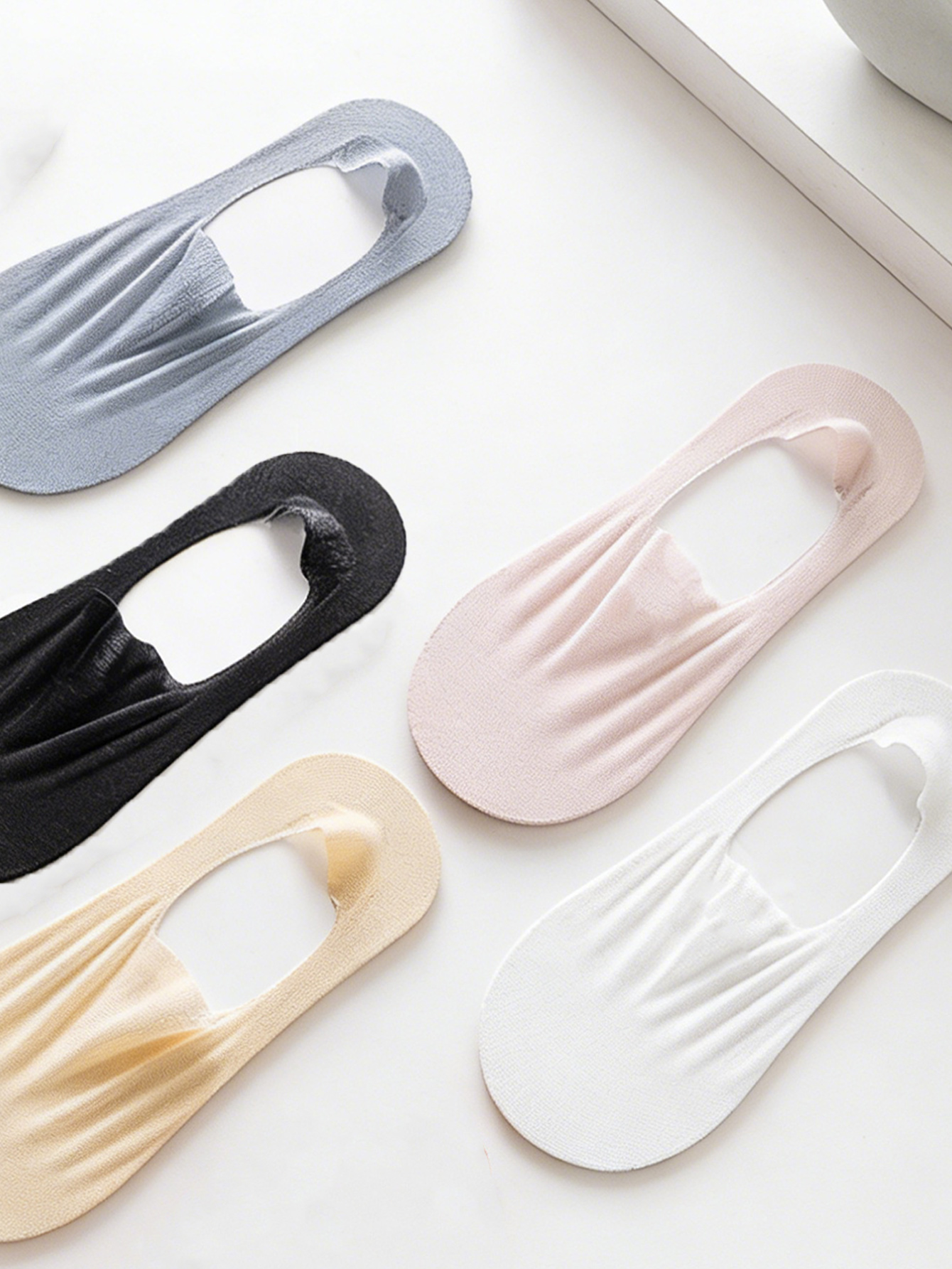 Women's Ice Silk Invisible No- - Invisibility Sock Loafer บทวิจารณ์และราคา