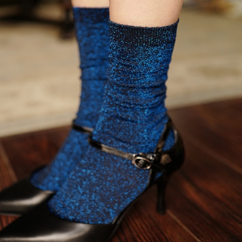 Colorful Sexy Shiny Women's So - Silk Sock Bamboo บทวิจารณ์และราคา