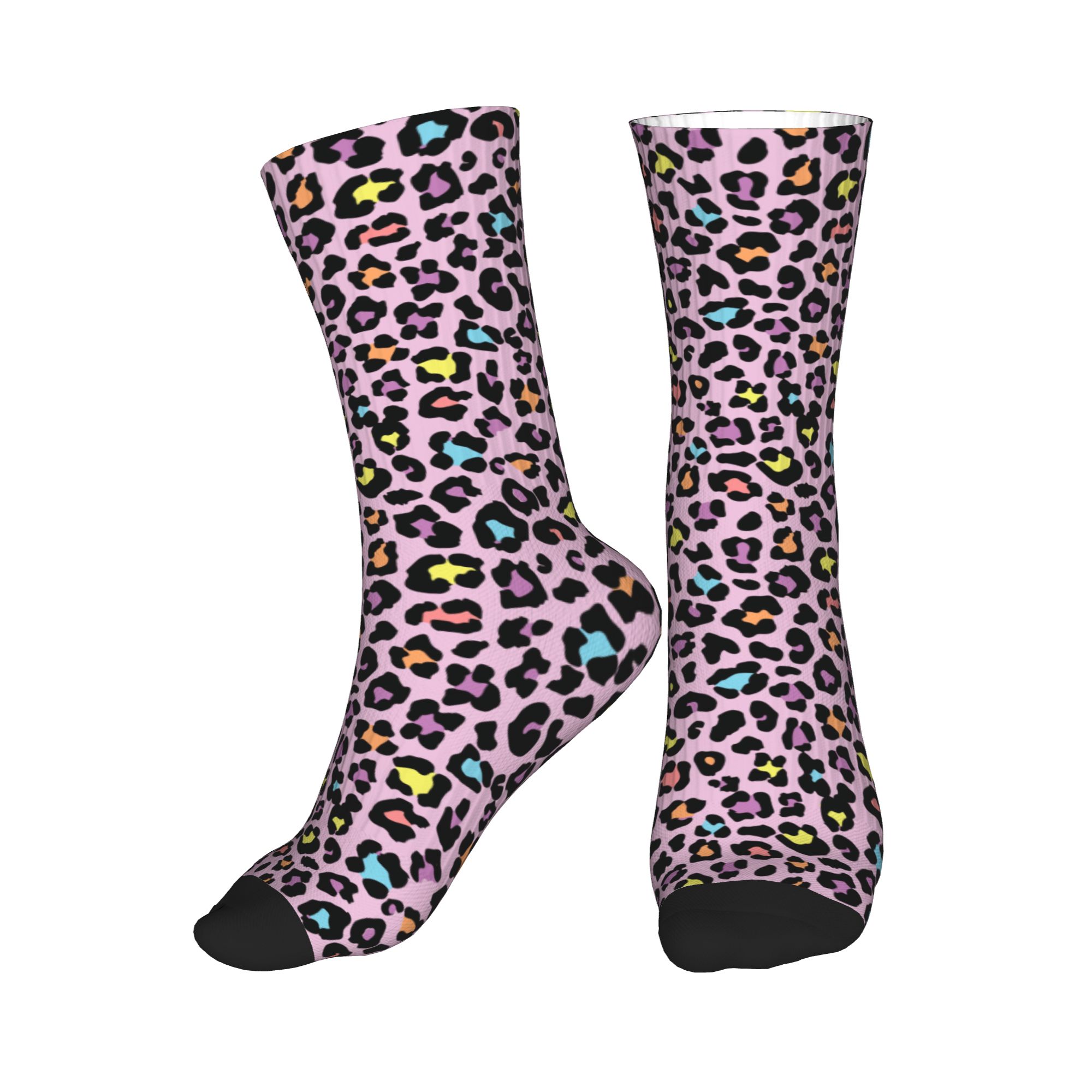 Fun Mens Animal Skin Leopard P - Dress Sock Men บทวิจารณ์และราคา