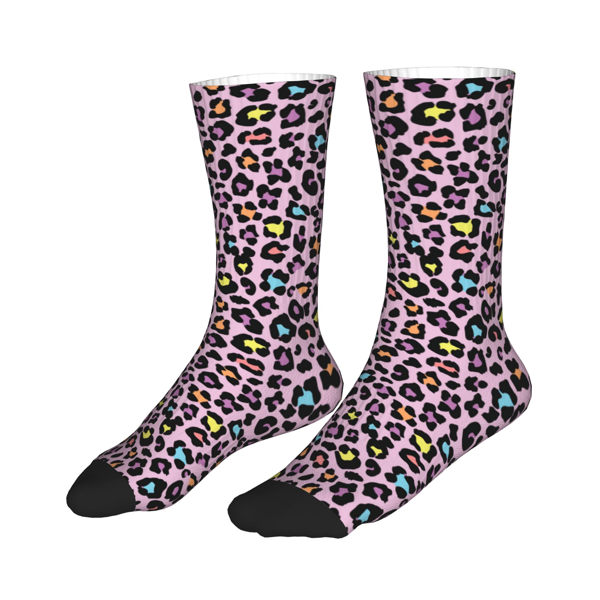 Fun Mens Animal Skin Leopard P - Dress Sock Men บทวิจารณ์และราคา