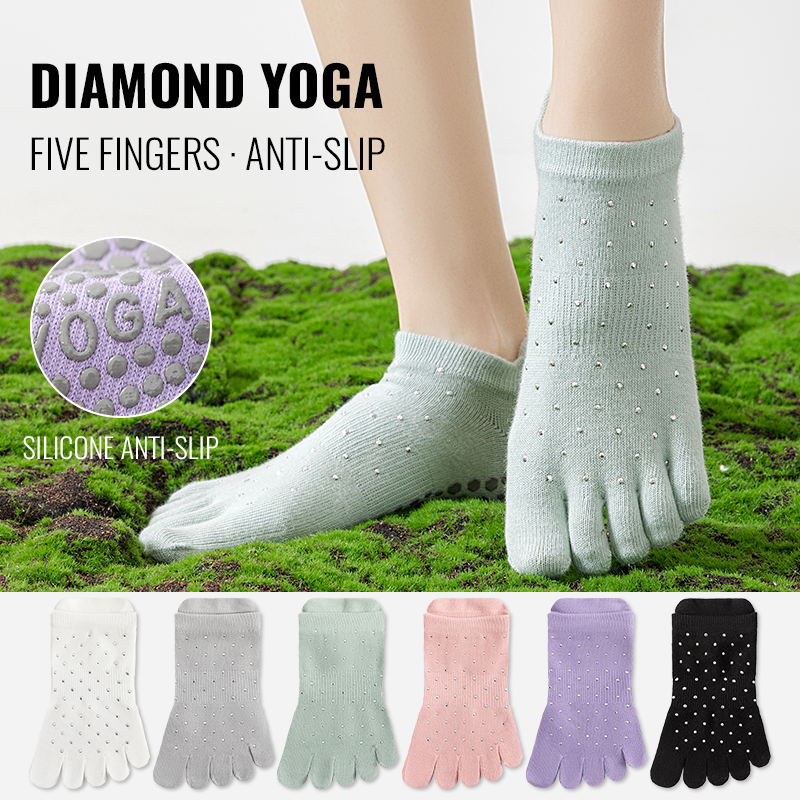 MiiOW Non-Slip Grip Pilates So - Grip Sock Yoga บทวิจารณ์และราคา