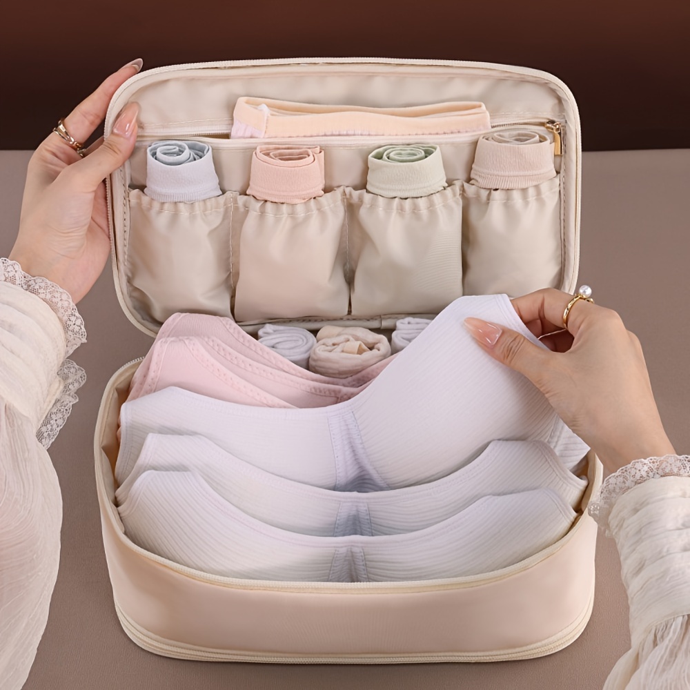 1pc Double Layer Underwear Org - Sock Organizer Tray บทวิจารณ์และราคา