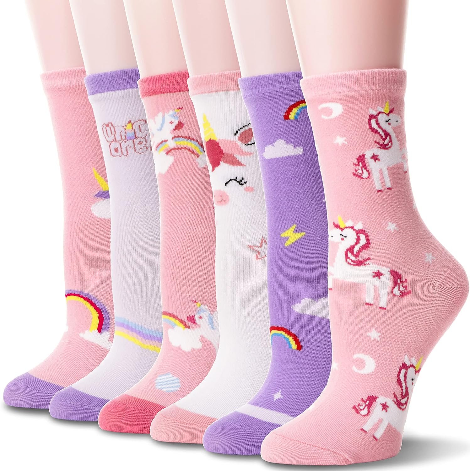 Unicorn Socks Gifts for Girls  - Silk Sock Bamboo บทวิจารณ์และราคา