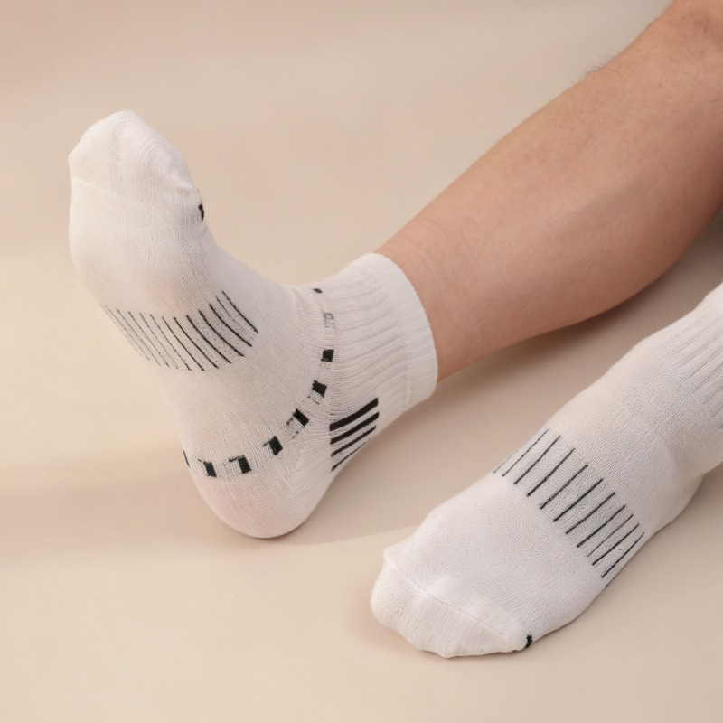 1-10pairs Breathable Mesh Men  - Ankle Sock Low Cut บทวิจารณ์และราคา