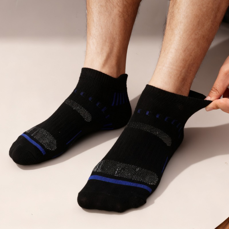 1-10pairs Breathable Mesh Men  - Ankle Sock Low Cut บทวิจารณ์และราคา