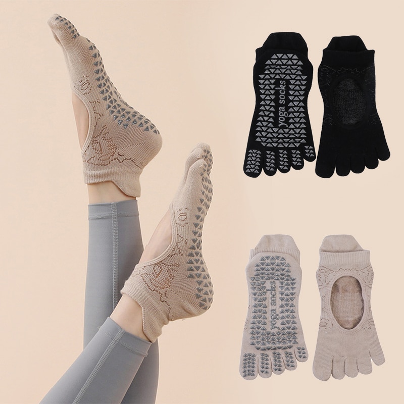 Women Yoga Toe Socks High Qual - Grip Sock Yoga บทวิจารณ์และราคา