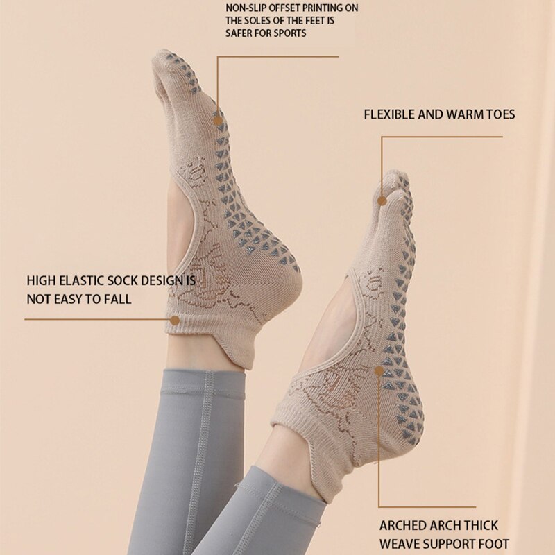 Women Yoga Toe Socks High Qual - Grip Sock Yoga บทวิจารณ์และราคา