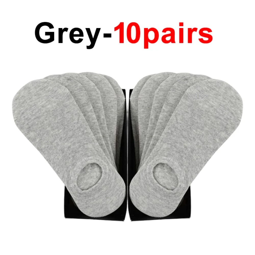No-Show Low Cut Socks (10 Pair - Invisibility Sock Loafer บทวิจารณ์และราคา