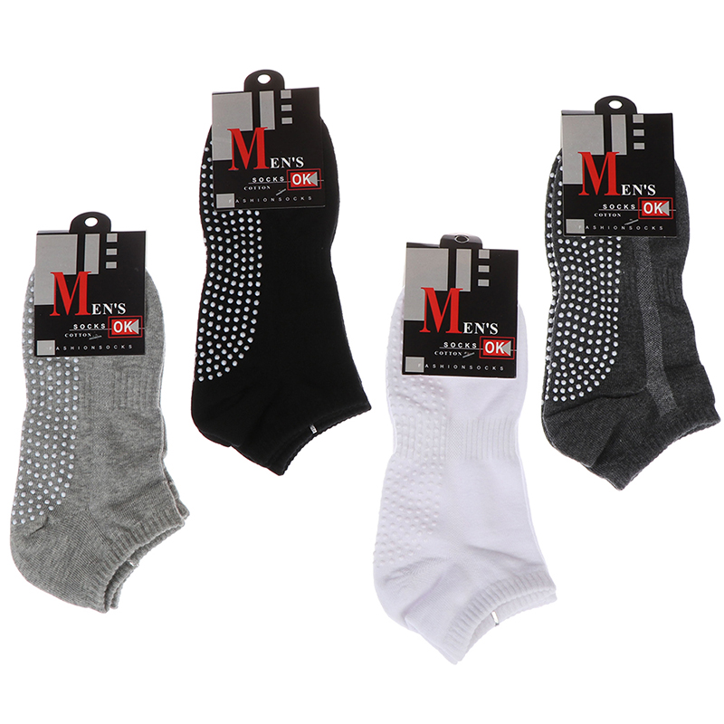 NEW 1pair High Quality Men's C - Grip Sock Yoga บทวิจารณ์และราคา