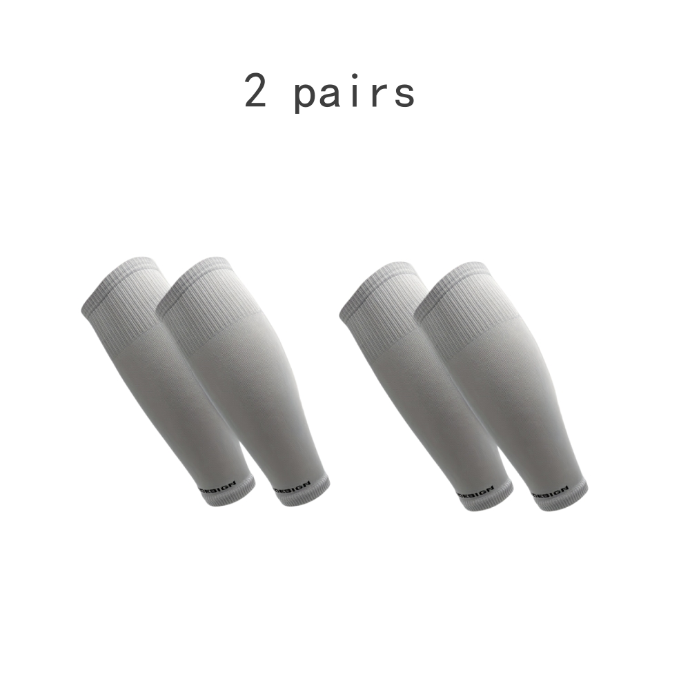 2 pairs of sports leg guards,  - Compression Sleeve Calf บทวิจารณ์และราคา