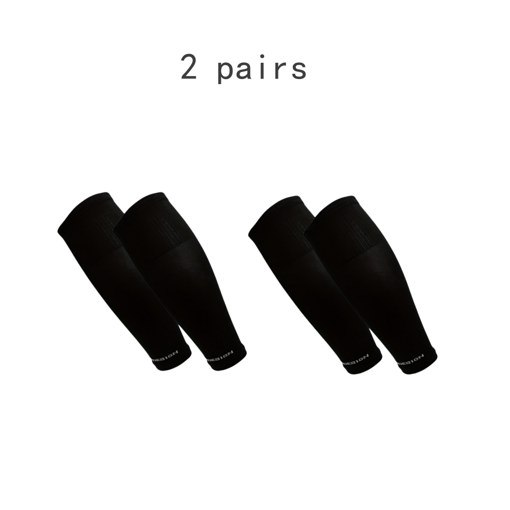 2 pairs of sports leg guards,  - Compression Sleeve Calf บทวิจารณ์และราคา