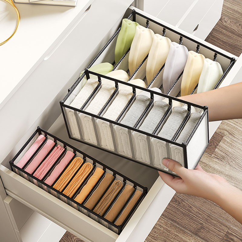Underwear storage box home war - Sock Organizer Tray บทวิจารณ์และราคา