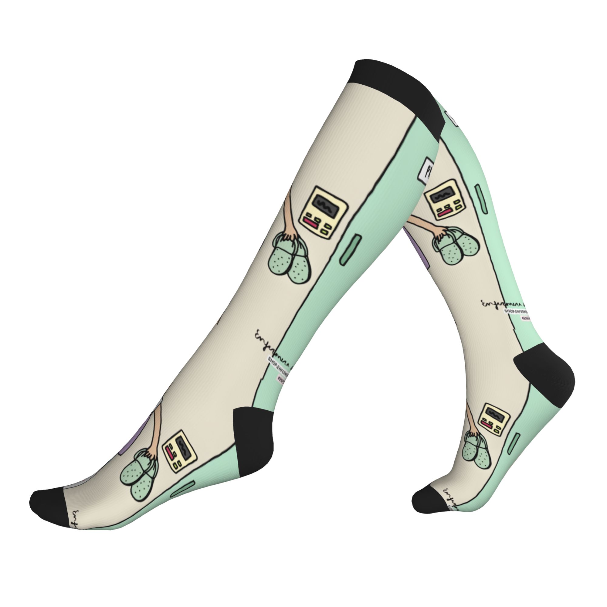 Enfermera En Apuros Doctor Nur - Compression Sock Medical บทวิจารณ์และราคา