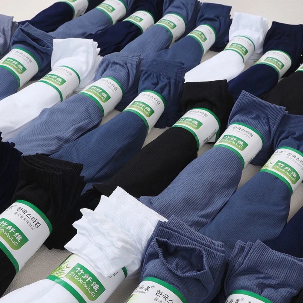 10pairs Men Ice Silk Socks Sum - Silk Sock Bamboo บทวิจารณ์และราคา