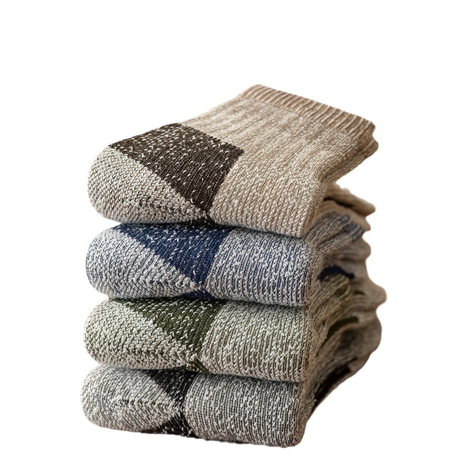 Merino Wool Socks Thicken Warm - Wool Hiking Sock บทวิจารณ์และราคา