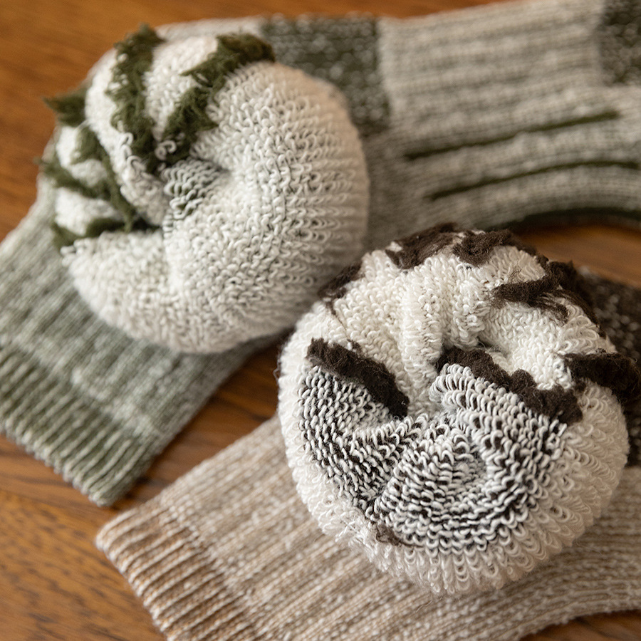 Merino Wool Socks Thicken Warm - Wool Hiking Sock บทวิจารณ์และราคา