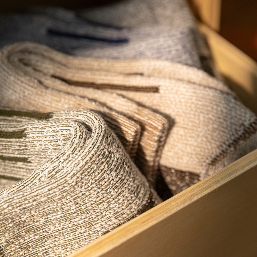 Merino Wool Socks Thicken Warm - Wool Hiking Sock บทวิจารณ์และราคา