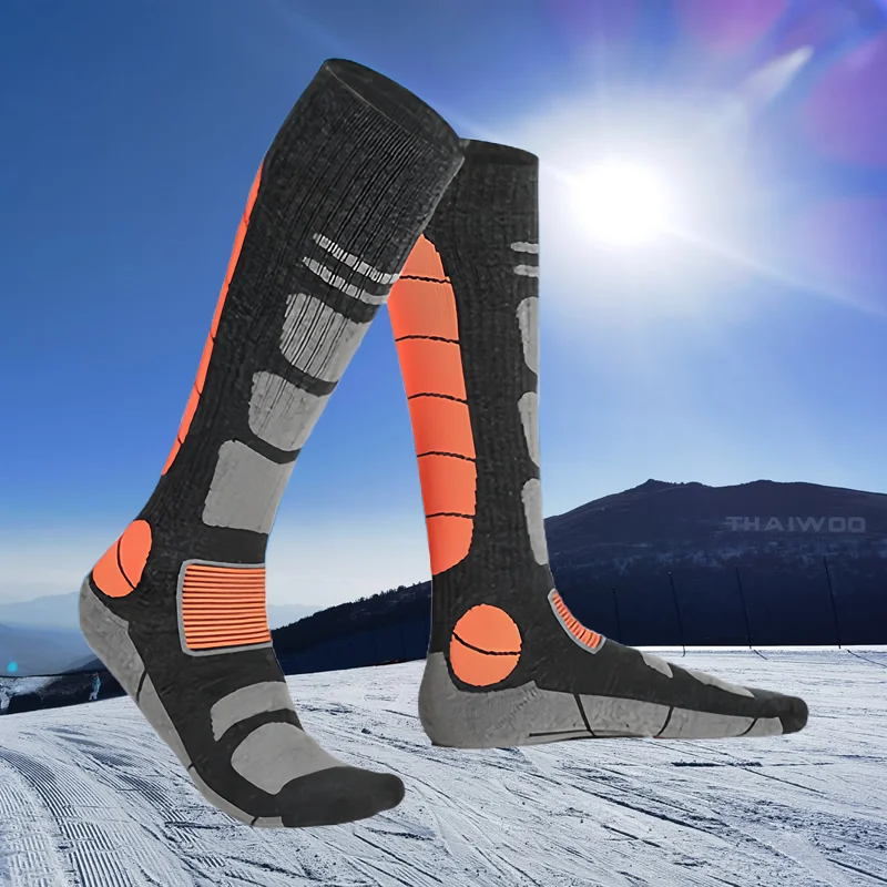 1 Pair Merino Wool Ski Socks M - Thermal Sock Winter บทวิจารณ์และราคา