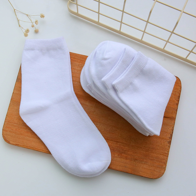 5-Pack Kids Socks Cotton Blend - Cotton Crew Sock Pack บทวิจารณ์และราคา