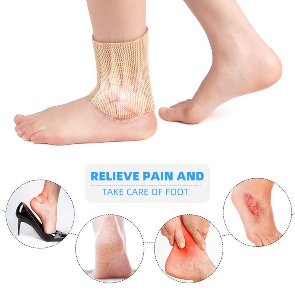 1 Pair Ankle Brace Compression - Ankle Brace Sock บทวิจารณ์และราคา