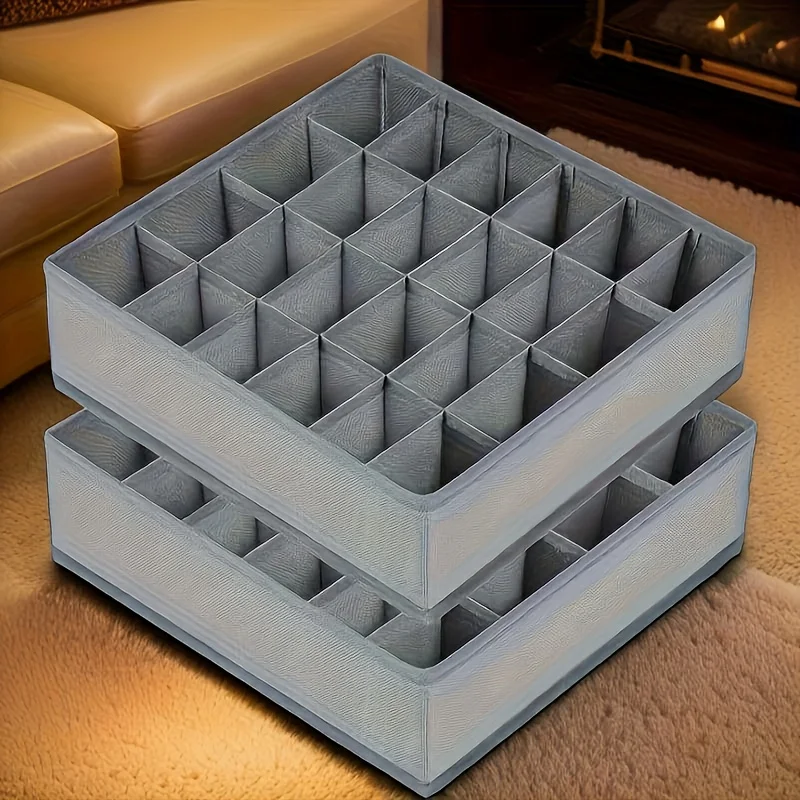 24-Compartment Fabric Drawer O - Sock Organizer Tray บทวิจารณ์และราคา