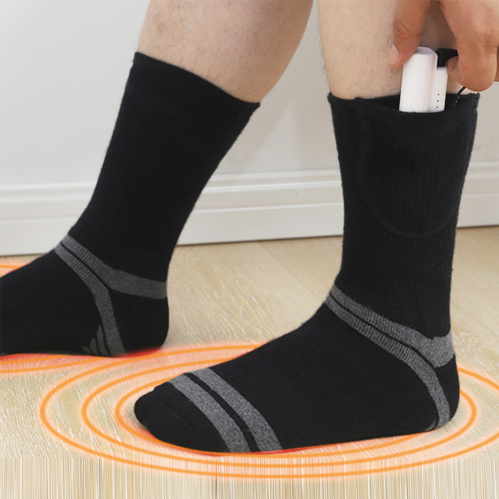 Winter Electric Heated Socks U - Thermal Sock Winter บทวิจารณ์และราคา