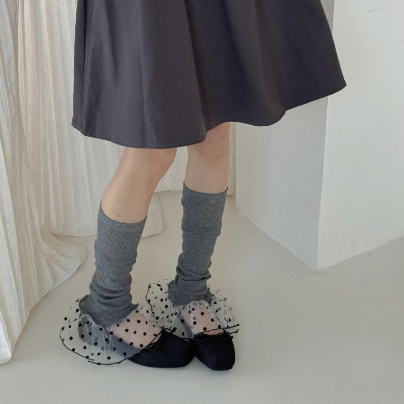 Ins Simplicity Style Leg Warme - Boot Sock Slouchy บทวิจารณ์และราคา