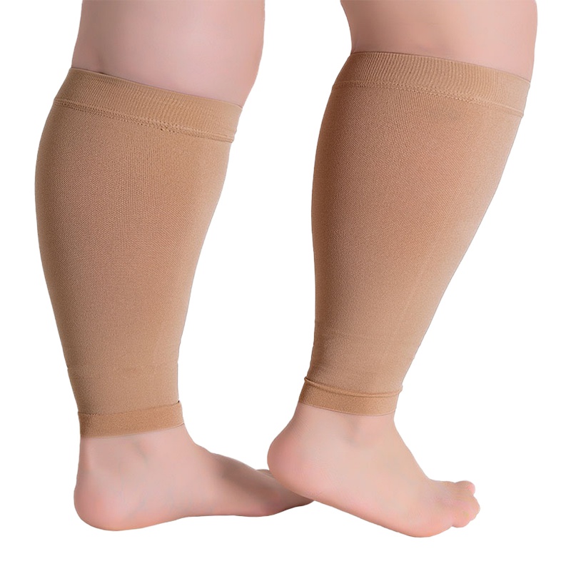1 Pair Fitness Running Compres - Compression Sleeve Calf บทวิจารณ์และราคา