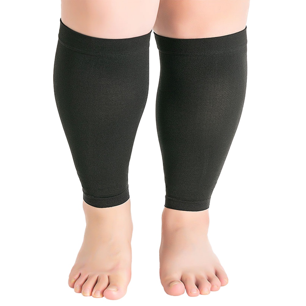 1 Pair Fitness Running Compres - Compression Sleeve Calf บทวิจารณ์และราคา