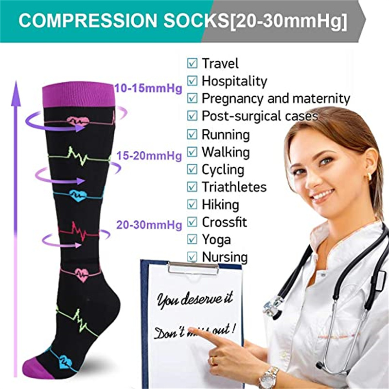 Unisex Compression Socks for M - Compression Sock Medical บทวิจารณ์และราคา